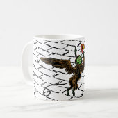 tovenaar van Oz, boze vliegende aap Koffiemok (Voorkant links)