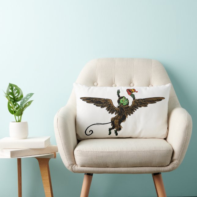  tovenaar van Oz, boze vliegende aap Kussen (Stoel)