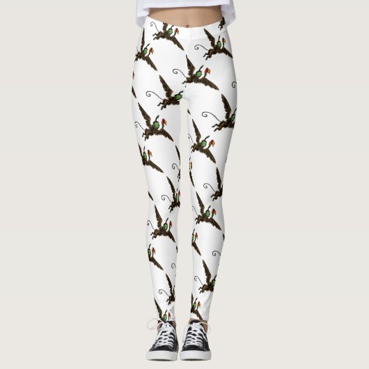 tovenaar van Oz, boze vliegende aap Leggings (Voorkant)