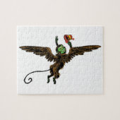  tovenaar van Oz, boze vliegende aap Legpuzzel (Horizontaal)