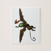  tovenaar van Oz, boze vliegende aap Legpuzzel (Verticaal)