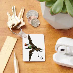 tovenaar van Oz, boze vliegende aap Sleutelhanger