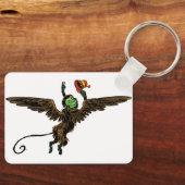 tovenaar van Oz, boze vliegende aap Sleutelhanger (Voorkant)