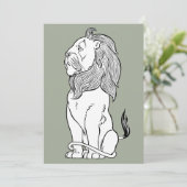  Tovenaar van Oz, Brave Cowarly Lion (Staand voorkant)