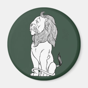 Tovenaar van Oz, Brave Cowarly Lion Magneet