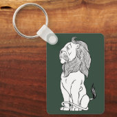  Tovenaar van Oz, Brave Cowarly Lion Sleutelhanger (Voorkant)