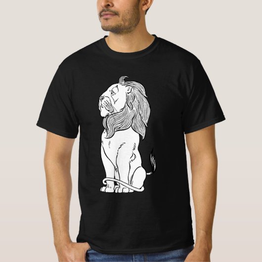  Tovenaar van Oz, Brave Cowarly Lion T-shirt (Voorkant)