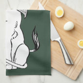  Tovenaar van Oz, Brave Cowarly Lion Theedoek (Quarter Fold)