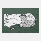  Tovenaar van Oz, Brave Cowarly Lion Theedoek (Horizontaal)