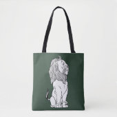  Tovenaar van Oz, Brave Cowarly Lion Tote Bag (Voorkant)