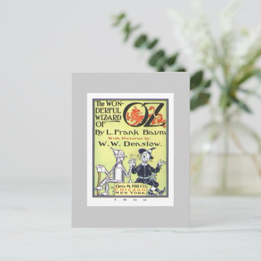 Tovenaar van Oz Briefkaart (Staand voorkant)
