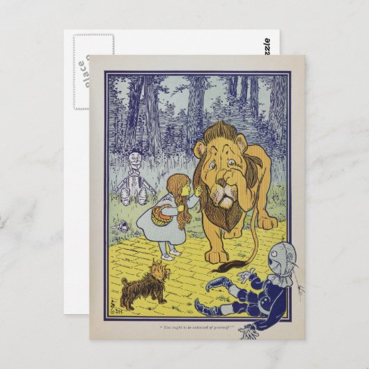 Tovenaar van Oz Briefkaart (Voorkant / Achterkant)