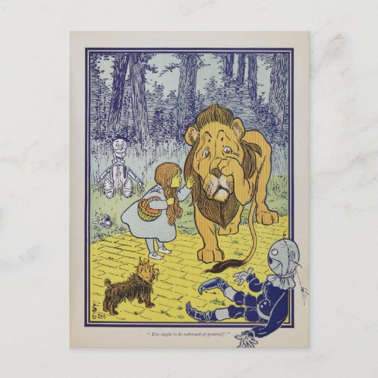 Tovenaar van Oz Briefkaart (Voorkant)