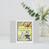 Tovenaar van Oz Briefkaart (Staand voorkant)