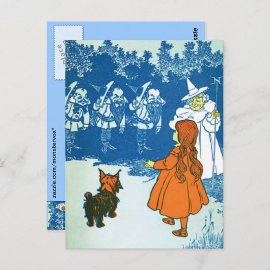 Tovenaar van Oz Briefkaart (Voorkant / Achterkant)