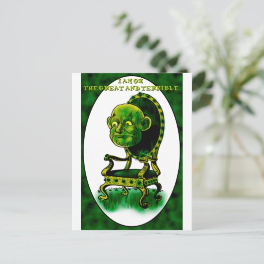 Tovenaar van Oz Briefkaart (Staand voorkant)