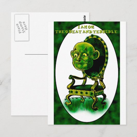 Tovenaar van Oz Briefkaart (Voorkant / Achterkant)