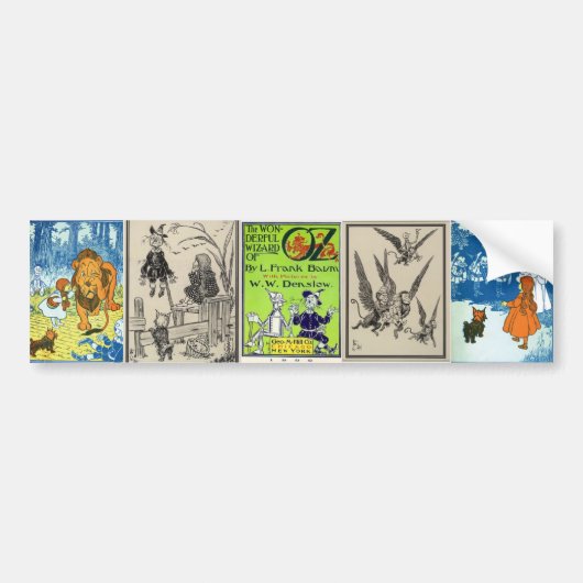 Tovenaar van Oz Bumpersticker (Voorkant)
