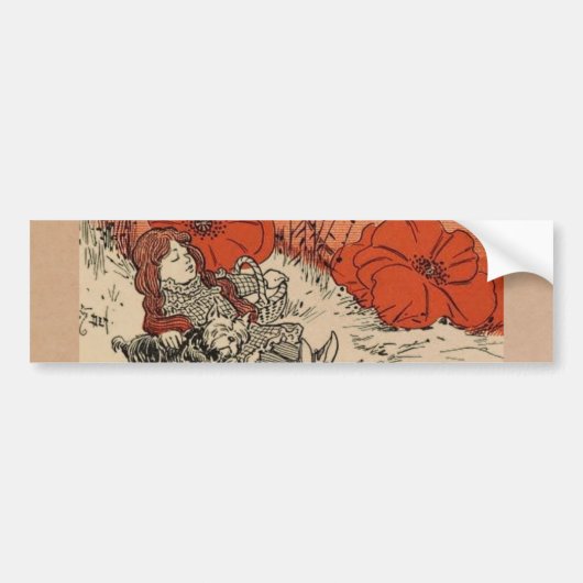 Tovenaar van Oz Bumpersticker (Voorkant)