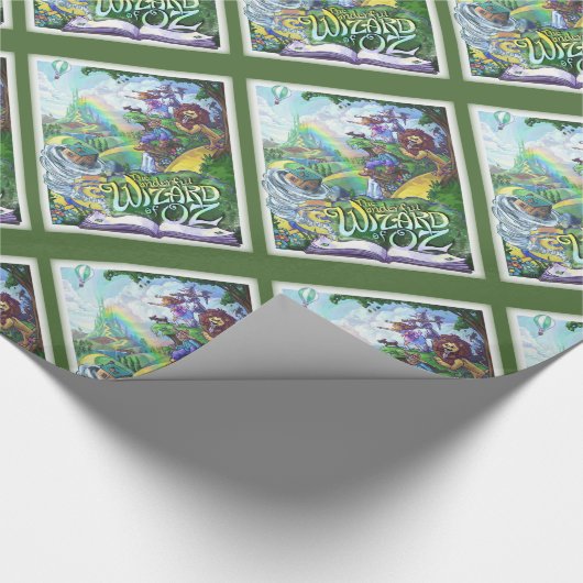 Tovenaar van Oz Cadeaupapier (Hoek)