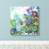 Tovenaar van Oz Canvas Afdruk (Insitu (Houten vloer))