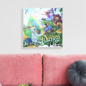 Tovenaar van Oz Canvas Afdruk (Insitu (Woonkamer))