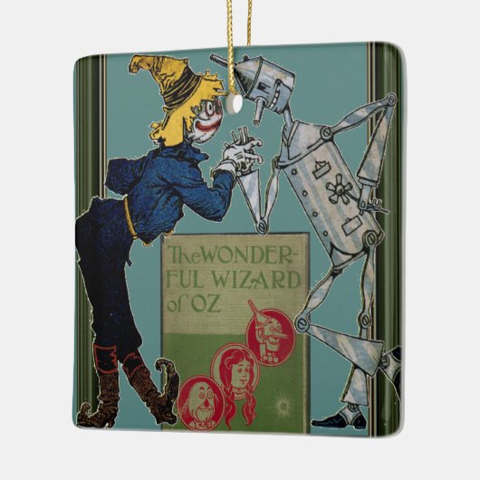 Tovenaar van Oz Ceramic Ornament (Links)