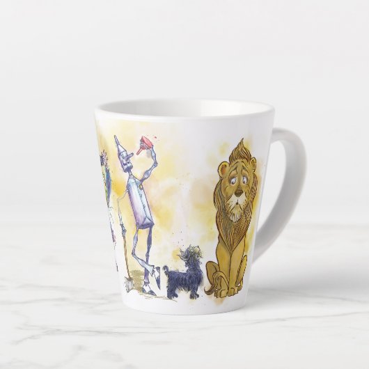 TOVENAAR VAN OZ COFFEE LATTE BEKER MOK (Rechterhoek)
