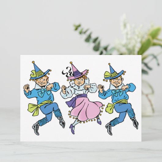 Tovenaar van Oz, Cute Dancing Munchkins! (Staand voorkant)