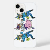 Tovenaar van Oz, Cute Dancing Munchkins! Case-Mate iPhone Case (Achterkant)
