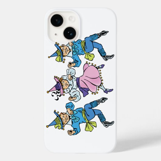 Tovenaar van Oz, Cute Dancing Munchkins! Case-Mate iPhone Case (Achterkant)
