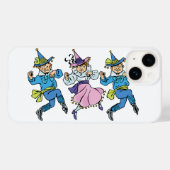 Tovenaar van Oz, Cute Dancing Munchkins! Case-Mate iPhone Case (Achterkant (horizontaal))