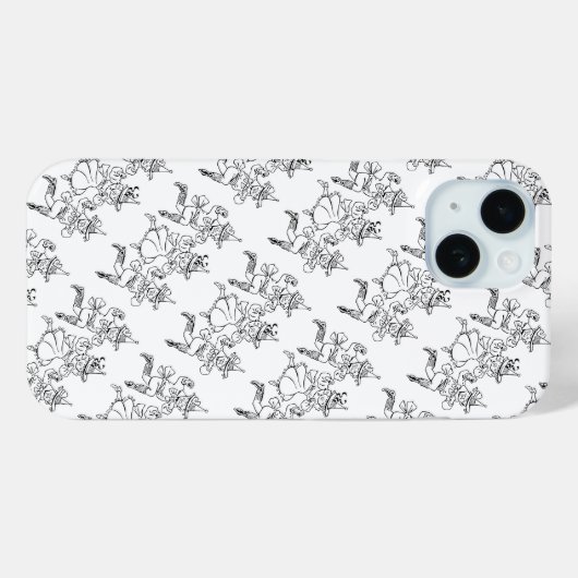 Tovenaar van Oz, Cute Dancing Munchkins! Case-Mate iPhone Case (Achterkant (horizontaal))
