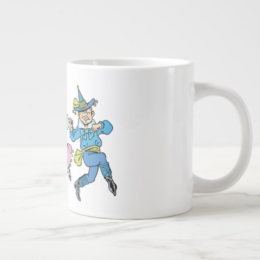  Tovenaar van Oz, Cute Dancing Munchkins! Grote Koffiekop (Rechts)