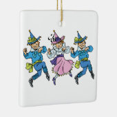 Tovenaar van Oz, Cute Dancing Munchkins! Keramisch Ornament (Rechts)