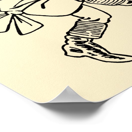  Tovenaar van Oz, Cute Dancing Munchkins! Poster (Hoek)