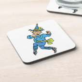  Tovenaar van Oz, Cute Dansjongen Munchkin! Bier Onderzetter (Linkerzijde)