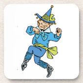  Tovenaar van Oz, Cute Dansjongen Munchkin! Bier Onderzetter (Voorkant)