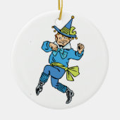 Tovenaar van Oz, Cute Dansjongen Munchkin! Keramisch Ornament (Voorkant)