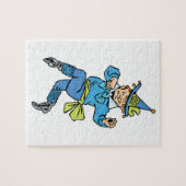 Tovenaar van Oz, Cute Dansjongen Munchkin! Legpuzzel (Horizontaal)