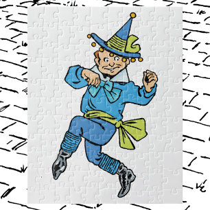  Tovenaar van Oz, Cute Dansjongen Munchkin! Legpuzzel