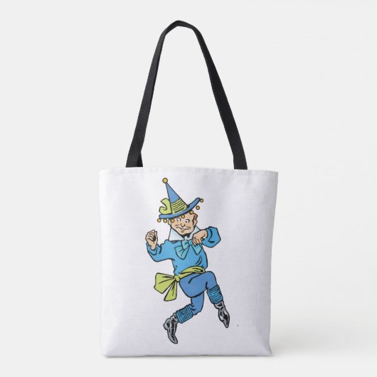 Tovenaar van Oz, Cute Dansjongen Munchkin! Tote Bag (Achterkant)