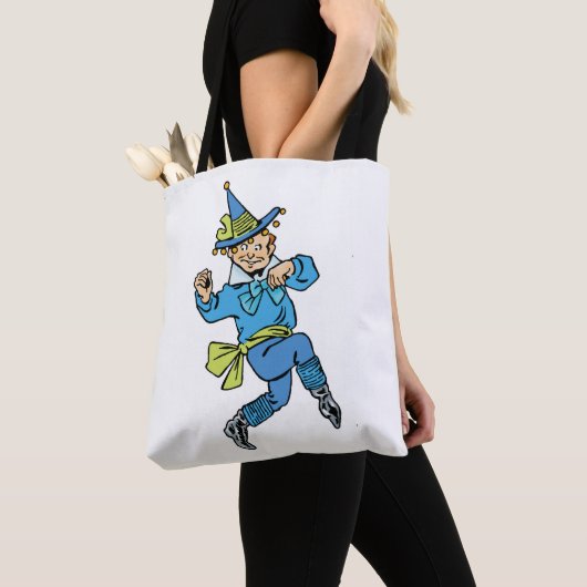 Tovenaar van Oz, Cute Dansjongen Munchkin! Tote Bag (Dichtbij)