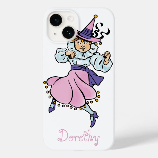  Tovenaar van Oz, Cute Dansling Girl Munchkin Case-Mate iPhone Case (Achterkant)