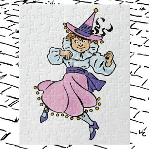  Tovenaar van Oz, Cute Dansling Girl Munchkin Legpuzzel