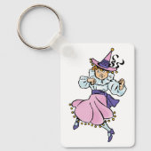 Tovenaar van Oz, Cute Dansling Girl Munchkin Sleutelhanger (Voorkant)