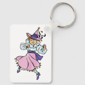 Tovenaar van Oz, Cute Dansling Girl Munchkin Sleutelhanger (Achterkant)