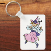 Tovenaar van Oz, Cute Dansling Girl Munchkin Sleutelhanger (Voorkant)