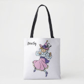  Tovenaar van Oz, Cute Dansling Girl Munchkin Tote Bag (Voorkant)