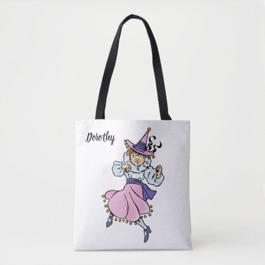  Tovenaar van Oz, Cute Dansling Girl Munchkin Tote Bag (Voorkant)